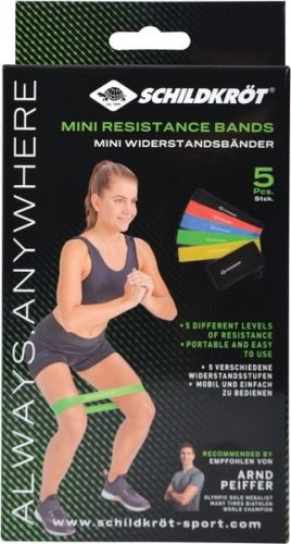 Schildkröt, Schildkröt, Freizeit Indoor, Mini Resistance Band 5er Set, Produkte & Wohnen