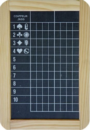 Neutral, NEUTRAL Jasstafel Coiffeur 3A014289 16,5&times;23,5cm Schiefer