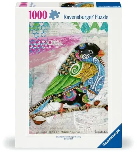 undefined, Ravensburger Puzzle Swirly Bird