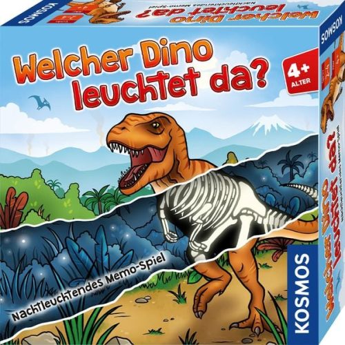 undefined, Kosmos Kinderspiel Welcher Dino leuchtet da?