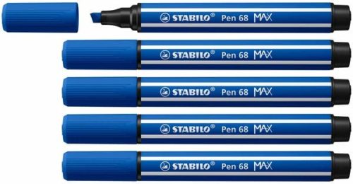 STABILO, STABILO Fasermaler Pen 68 MAX 2+5mm 768/32 ultramarinblau