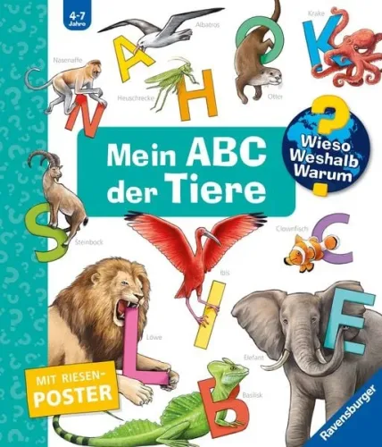 undefined, Ravensburger Kinder-Sachbuch Mein ABC der Tiere