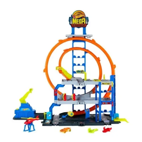 Mattel, Mattel - Hot Wheels City Mega Garage