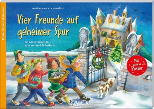 Carlsen, CARLSEN Adventskalender 31815 4 Freunde auf geheimer Spur