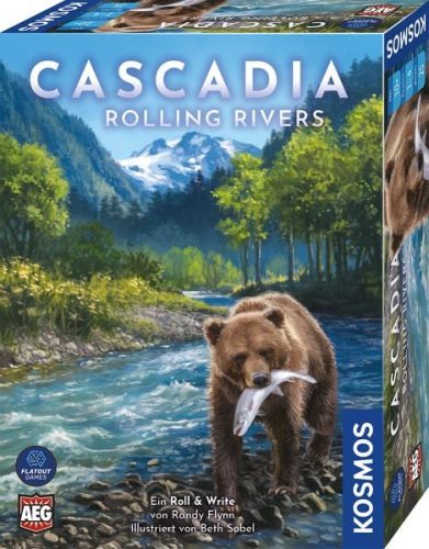 Kosmos, Cascadia Rolling Rivers, Brettspiel
