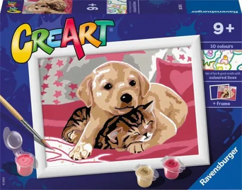 undefined, Ravensburger Malen nach Zahlen CreArt: Blanket Buddies