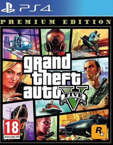 Take 2, Take 2 - GTA V Premium Edition, (ps4) De
