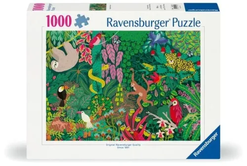 Ravensburger - Puzzle Magical Rain Forrest 1000 Teile, Multicolor