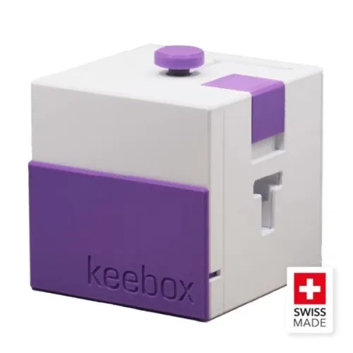 undefined, keebox Rätselspiel Purple