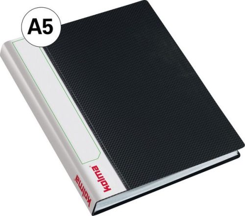 Kolma, KOLMA Sichtbuch Selection A5 03.711.07 40 Taschen, schwarz