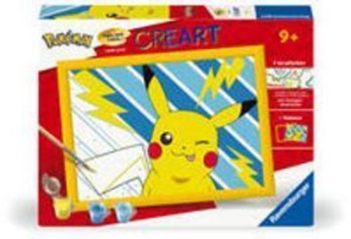 undefined, Ravensburger Malen nach Zahlen CreArt Cheeky Pikachu