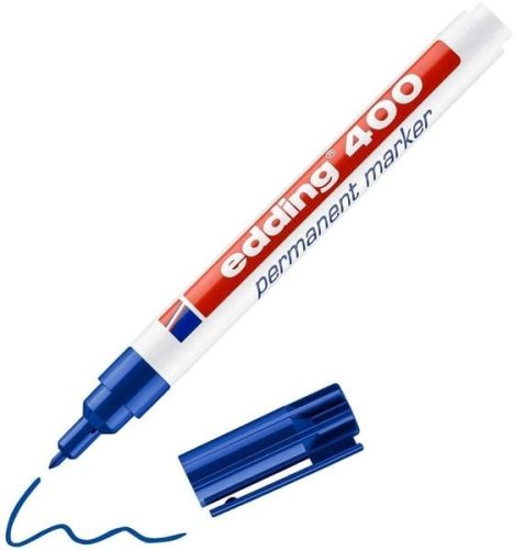 edding, EDDING Permanent Marker 400 -1mm 400-3 blau