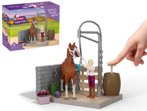 Schleich, Schleich - 42792 Sofia's Pferdewaschplatz, Multicolor