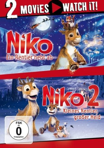 undefined, Niko - Ein Rentier hebt ab / Niko - Kleines Rentier, grosser Held (DE)