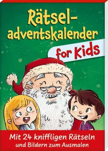 Carlsen, CARLSEN Adventskalender 31819 R&auml;tsel for Kids 2