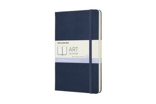 MOLESKINE, MOLESKINE Skizzenbuch L/A5 715611 165g, HC, Saphir