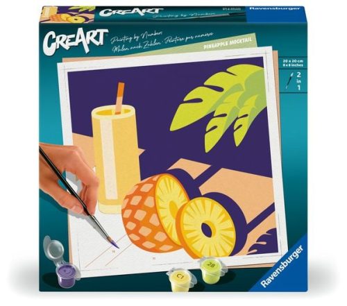 undefined, Ravensburger Malen nach Zahlen CreArt – Mocktail Ananas