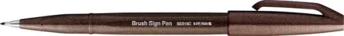 Pentel, PENTEL Brush Sign Pen SES15C-E3X dunkelbraun
