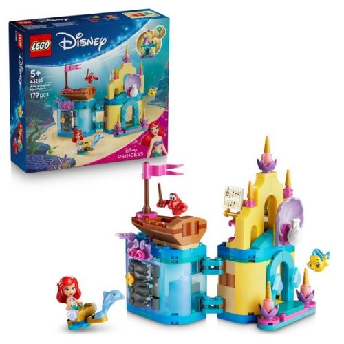 LEGO, LEGO Konstruktionsspielsteine "Arielles Magisches Mini-Schloss (43285), LEGO Disney Princess" Made in Europe