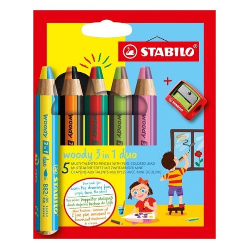 STABILO, STABILO - Wachsmalstifte Set, 2.5X11.7X15CM, Sortierte Farben