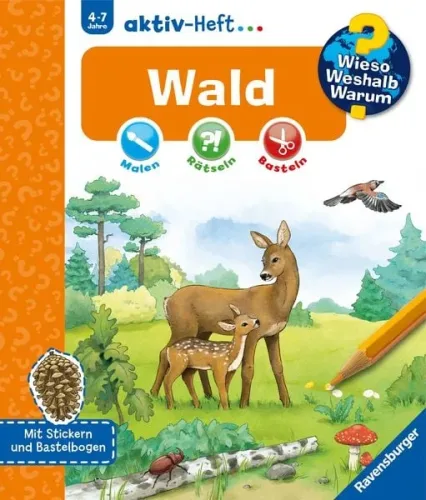 Ravensburger, Ravensburger - Wieso? Weshalb? Warum? aktiv-Heft: Wald