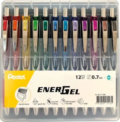 Pentel, Pentel - Gelstift, 16.5X17.0X2.5CM, Multicolor