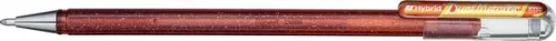 Pentel, PENTEL Roller Hybrid Dual Metallic K110-DFX orange/metallic gelb 1.0mm