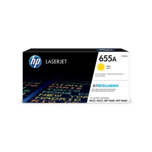 HP, HP Toner-Modul 655A yellow CF452A CLJ Enterprise M652 10'500 S.