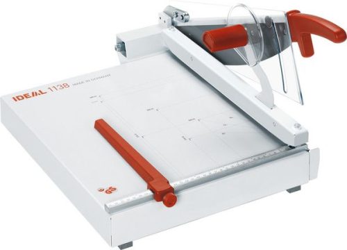 IDEAL, Schneidemaschine IDEAL 1138, für bis zu 50 Blatt, Schnittlänge 385 mm, B 381 x T 575 x H 260 mm