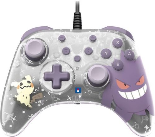 Hori, HORI Nintendo Switch 2 HORIPAD Turbo (Pokémon: Gengar und Mimigma) Controller Silber/Violett/Weiss für 2, Switch, OLED, PC