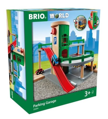 Brio Parkhaus, Straßen & Schienen