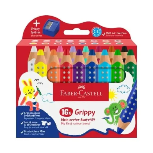 Faber-Castell, Faber-Castell - Farbstift Set, 5X16X16CM, Rot