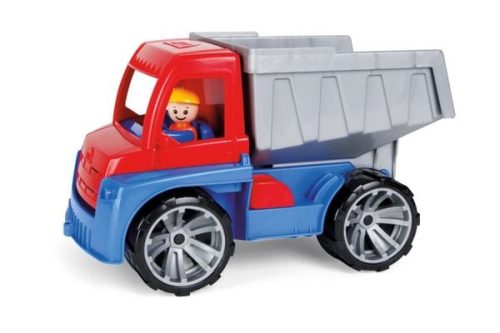 Simm, LENA® 04410EC - Truxx, Kipper mit Spielfigur, mehrfarbig, Länge 27 cm
