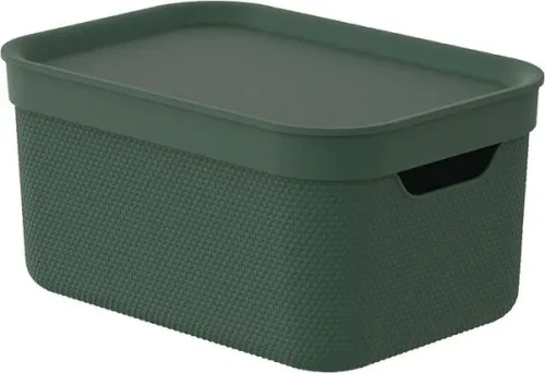 Rotho, Rotho Aufbewahrungsbox mit Deckel Alvra | 26.5 x 18.5 x 13.3 cm | A5 / 5 l