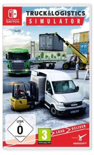 aerosoft, aerosoft - Truck & Logistic Simulator, (Switch) DE