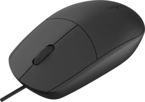 Rapoo, RAPOO N100 wired Optical Mouse 18050 Black