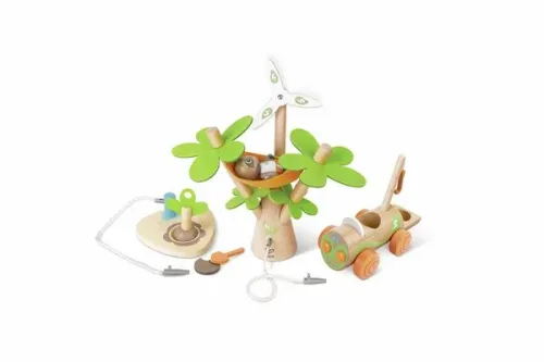 Hape, Hape Bäume pflanzen mit dem E-Auto, Spielfahrzeug