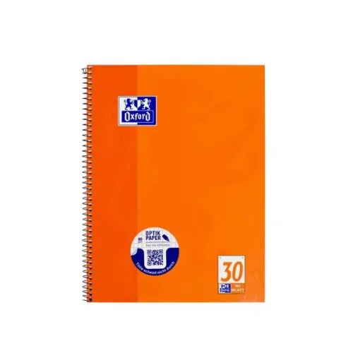 OXFORD, OXFORD Collegeblock A4+ 100050359 blanko,90g 80 Blatt