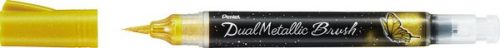 Pentel, PENTEL Brushpen Dual Metallic XGFH-DX gold