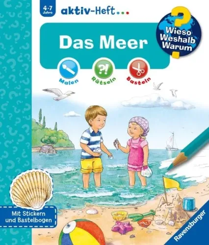 undefined, Ravensburger Kinder-Sachbuch WWW Aktiv-Heft: Das Meer