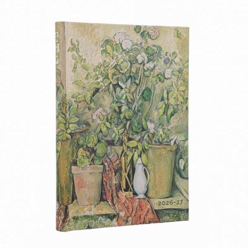 undefined, PAPERBLANKS Agenda Cezanne Midi 26/27 DD1726-5 1W/2S 18M DE HOR HC 13x18cm