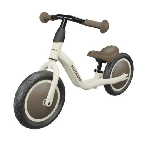 HUDORA 10920 - Laufrad Cruisy 10 mocha, für Kinder von 73-100 cm, Sitzhöhe: 24-31,5 cm