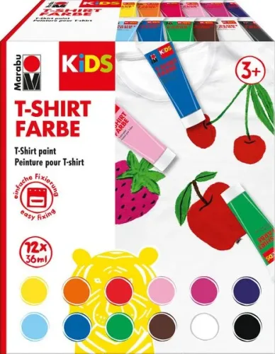 Marabu, Marabu Kids T-Shirt Farben 12x36ml
