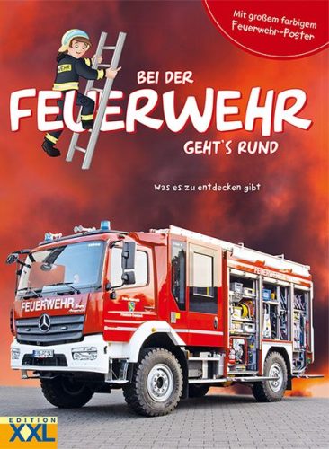 XXL, XXL, Unsere Neuheiten, Bei der Feuerwehr geht's rund inkl. Poster, Produkte & Wohnen