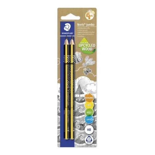 STAEDTLER, STAEDTLER Bleistift Jumbo HB 2 Stück