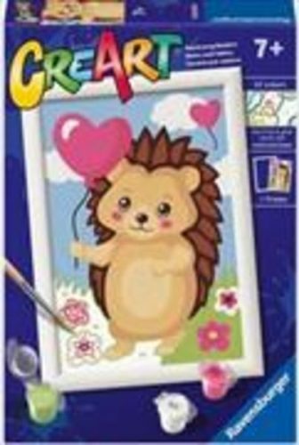 undefined, Ravensburger Malen nach Zahlen CreArt – Happy Hedgehog