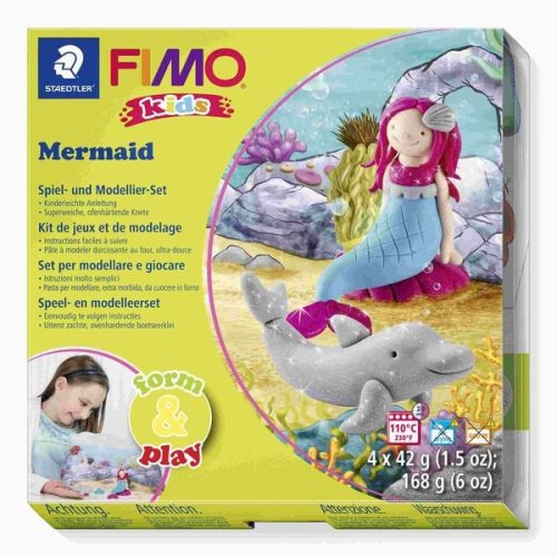 FIMO, FIMO - Modelliermasse, Mermaid, 15.5X15.6X2.2CM, Multicolor