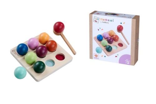 Eichhorn, Montessori Sortierkugeln