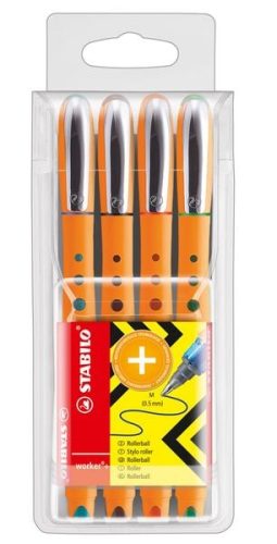 STABILO, STABILO Roller Worker 0,5mm 2018/4 4-Farben