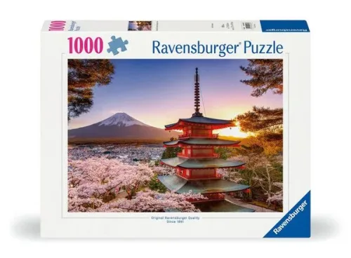 Ravensburger, Ravensburger - Puzzle Kirschblüte in Japan, 1000 Teile, Multicolor